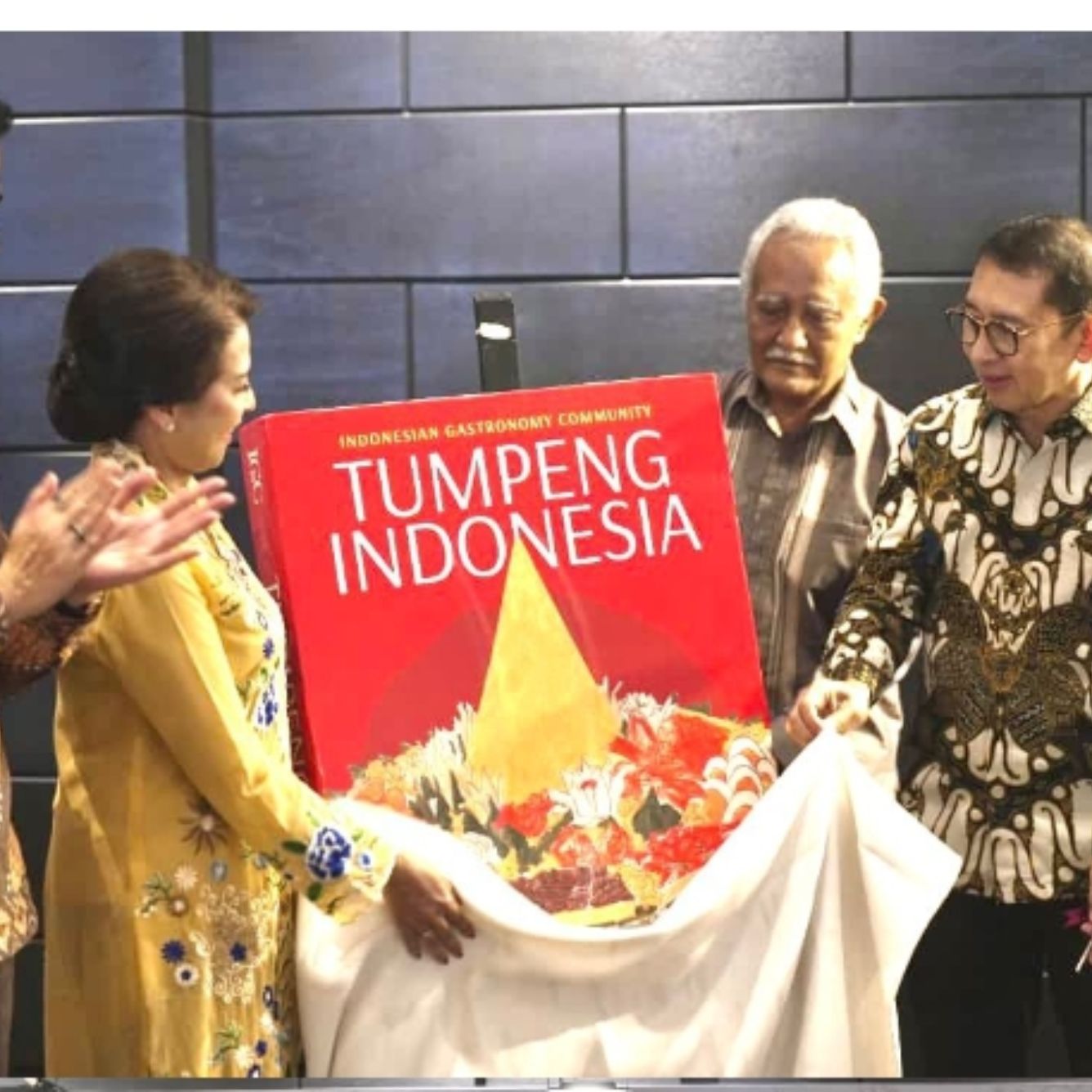 Hadiri Peluncuran Buku Tumpeng Indonesia, Menteri Kebudayaan Fadli Zon Bilang Begini 