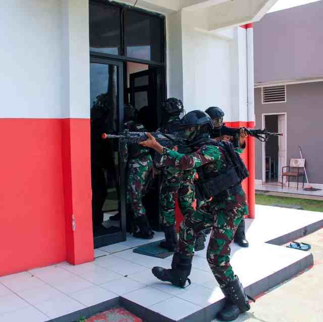 Batalyon Parako 461 Gelar Latihan Gabungan Matra Udara Combine Cakra Yudha TA 2026 di Lanud Sulaiman