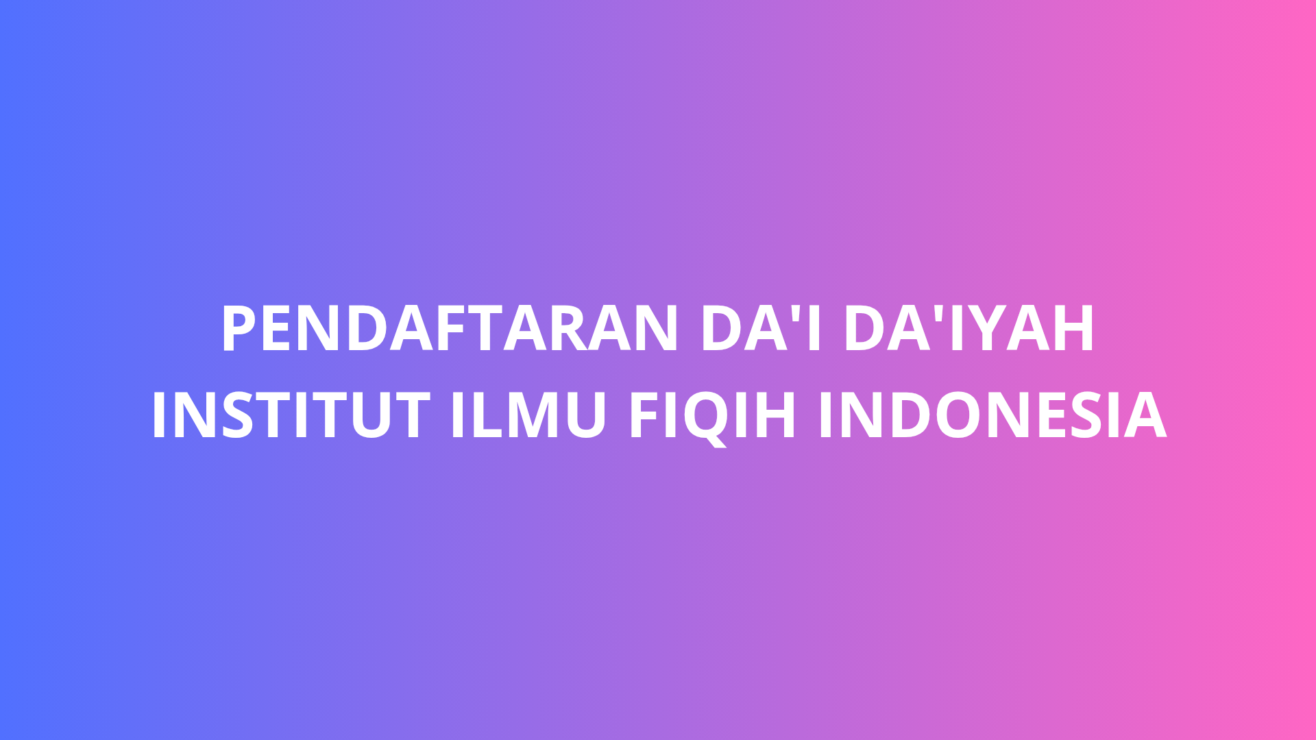 IIFI Buka Peluang bagi Dai dan Daiyah untuk Berkontribusi dengan Komisi Atraktif Sebagai Penulis