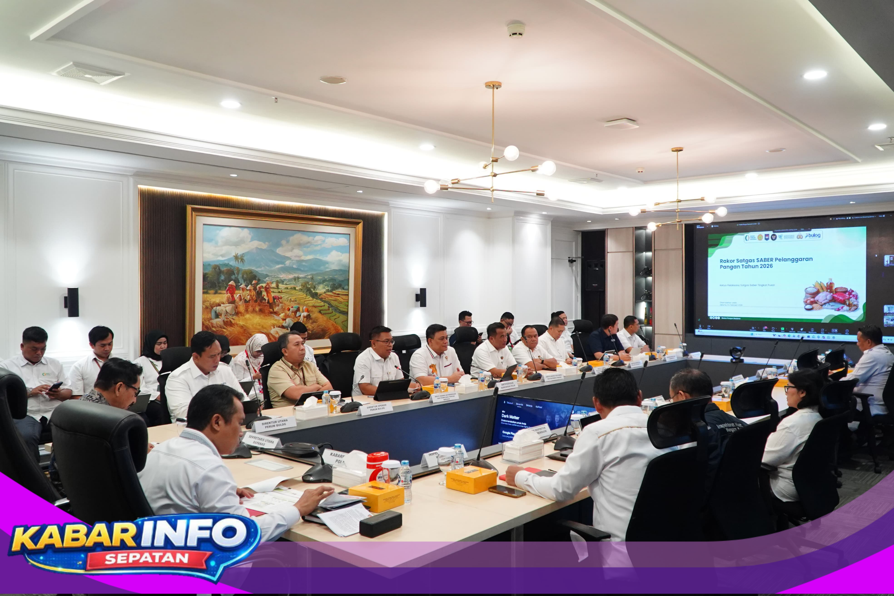 Jaga Stabilitas Pangan Jelang HBKN, Pemerintah Kerahkan Satgas Saber Awasi Harga, Keamanan dan Mutu 