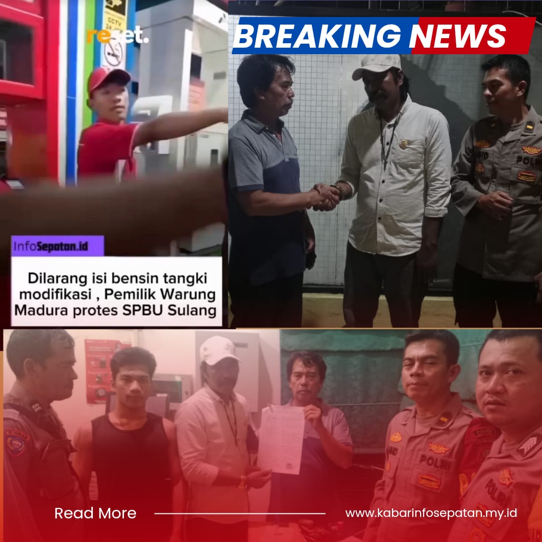 Menindak Lanjuti Video Viral di Pom Bensin Sepatan, Kapolsek Sepatan Intruksikan Jajaran Telusuri