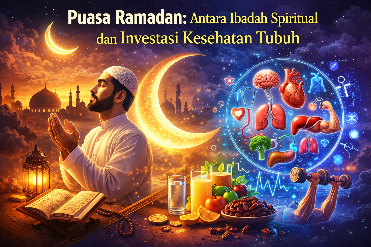 Puasa Ramadan: Antara Ibadah Spiritual dan Investasi Kesehatan Tubuh