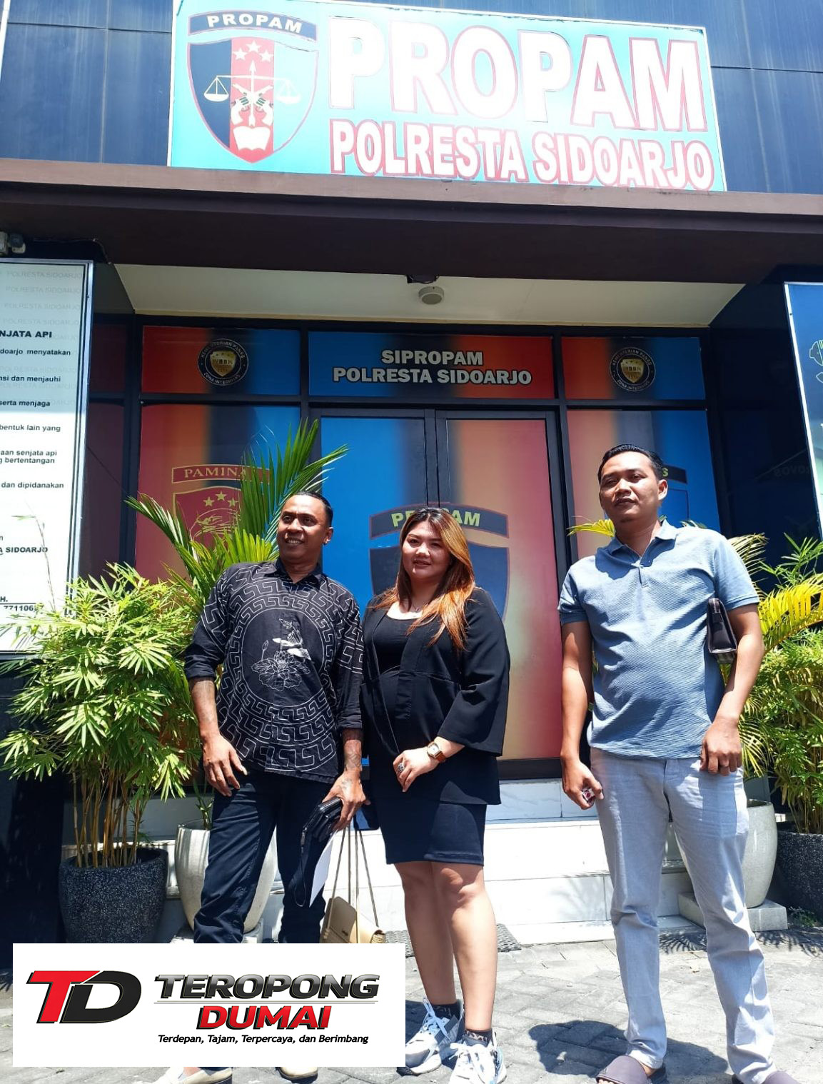 Sigap Tanggapi Aduan Globalindo, Kanit Paminal dan Kasi Propam Polresta Sidoarjo Tegaskan Komitmen T